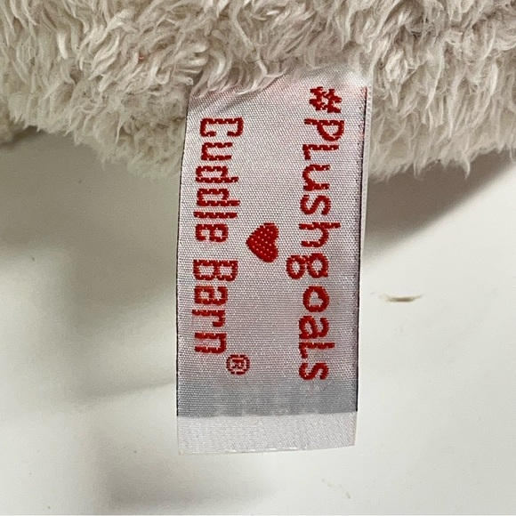 plush goals cuddle barn wawa toadstool frog plush beige red mushroom - Picture 7 of 10